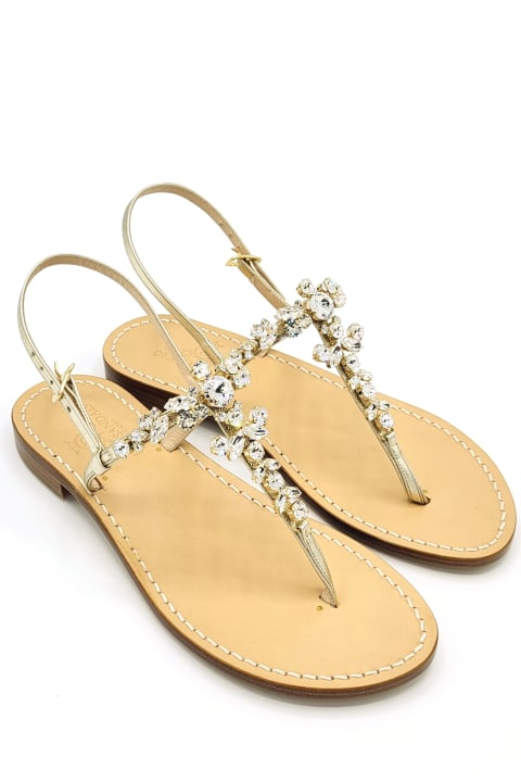 Fashion for Women Dea Sandals Scopolo Jewel Thong Sandals