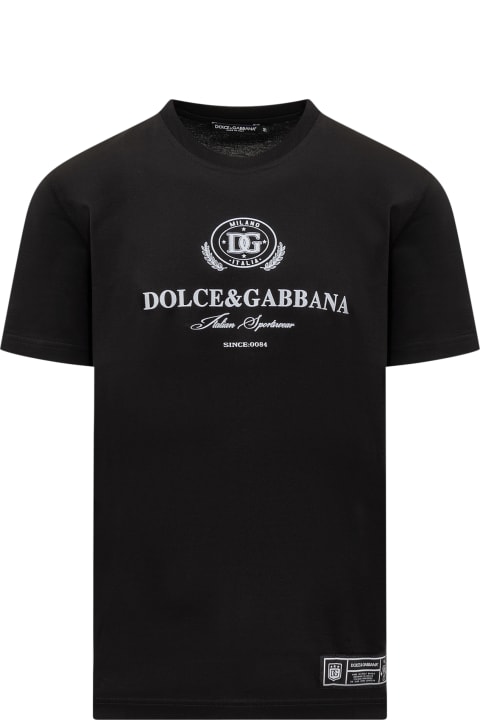 Dolce & Gabbana Topwear for Men Dolce & Gabbana Dolce&gabbana Italian Sportswear T-shirt