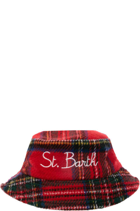 MC2 Saint Barth Hats for Men MC2 Saint Barth Tartan Bucket Hat