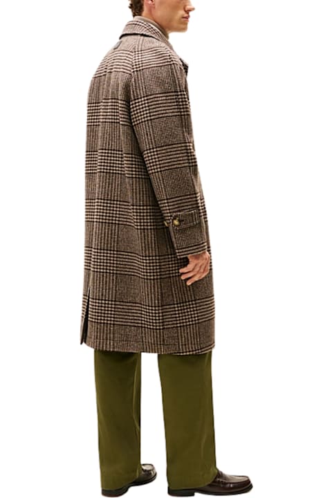 Tommy Hilfiger for Kids Tommy Hilfiger Checked Wool Coat