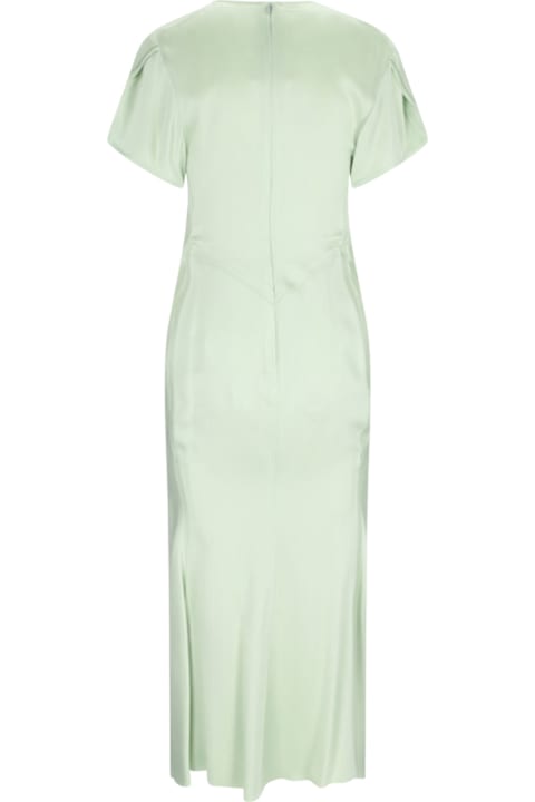Homeware Victoria Beckham Draped Midi Dress