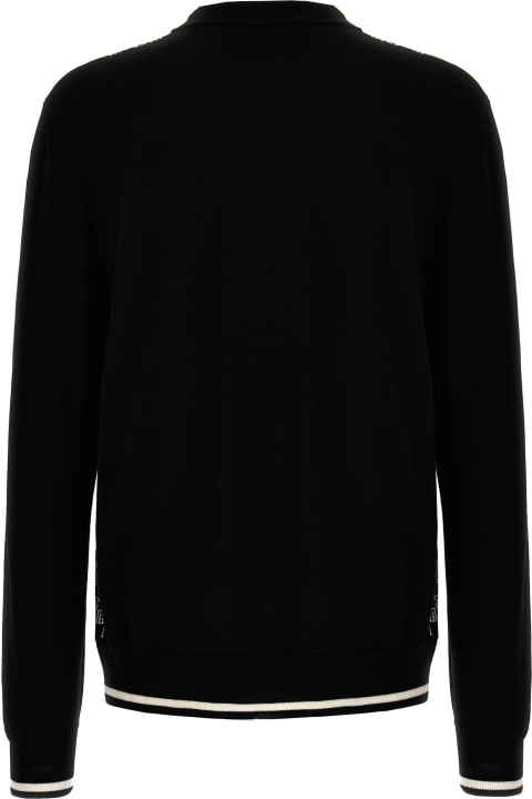 Sweaters for Men Balmain 'mini Monogram' Sweater