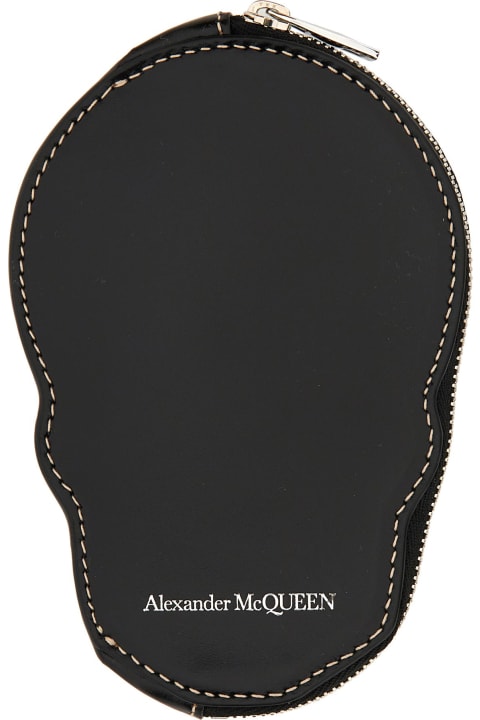 メンズ アクセサリー Alexander McQueen Skull Card Holder