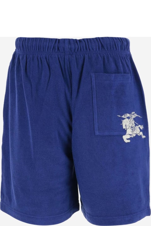 Clothing Sale for Men Burberry Cotton Terry Short Pants