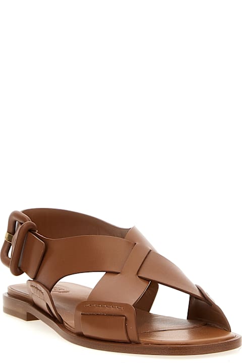 Tod's Sandals for Women Tod's Leather Sandals