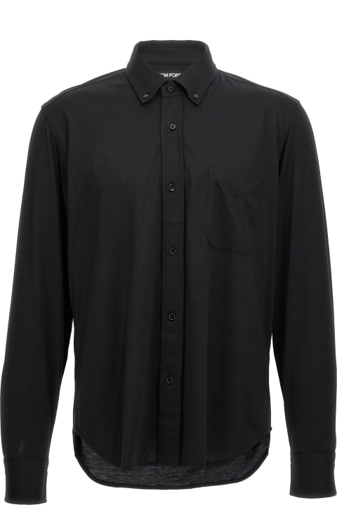 Shirts for Men Tom Ford Cotton Silk Shirt