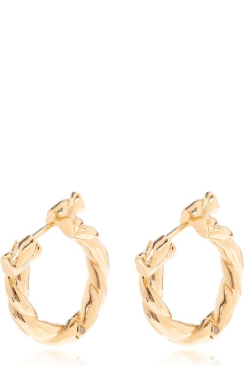 Jewelry for Women Ferragamo Gancini Plaque T-bar Earrings