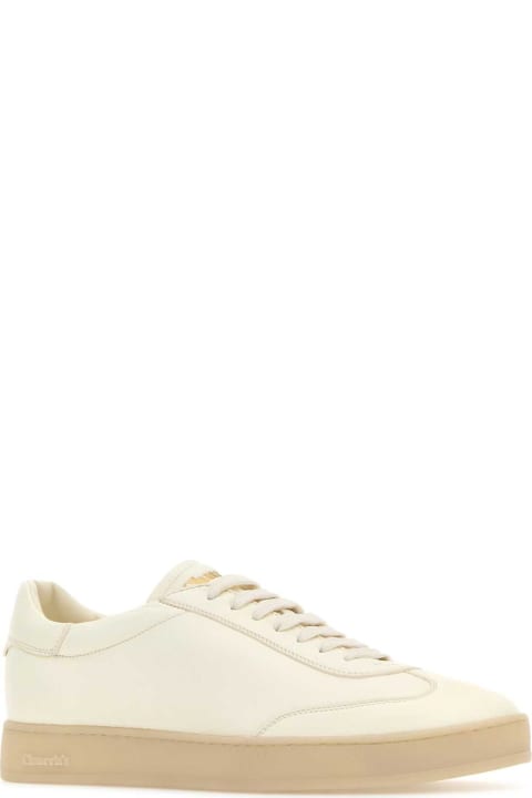Church's Sneakers for Women Church's Ivory Leather Largs 2 Sneakers