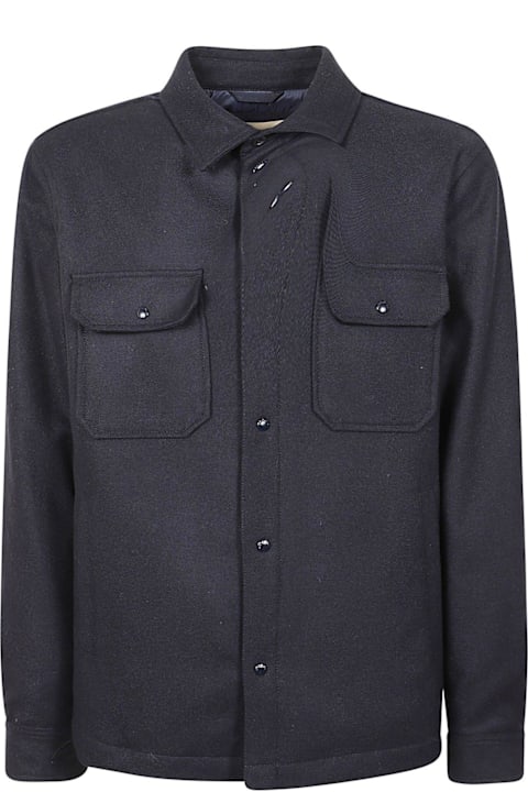 Woolrich Shirts for Men Woolrich Long-sleeved Straight Hem Shirt