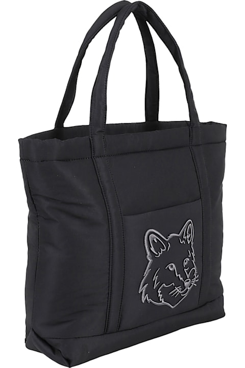 Maison Kitsuné for Women Maison Kitsuné Fox Head Puffer Medium Tote