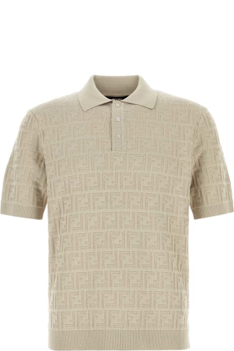 Fashion for Men Fendi Cappuccio Cotton Polo Shirt