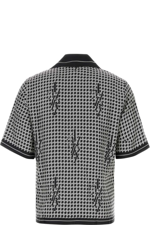 Clothing for Men AMIRI Printed Satin Shirt