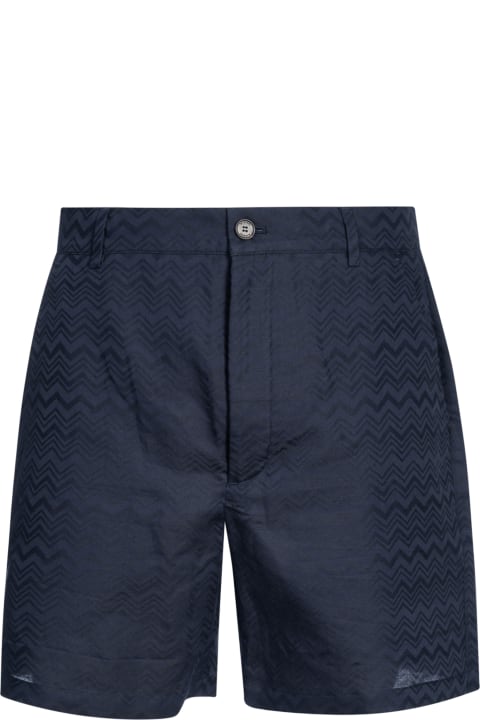 Pants for Men Missoni Buttoned Shorts