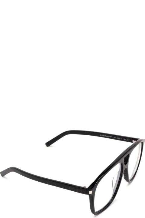 ウィメンズ Saint Laurent Eyewearのアイウェア Saint Laurent Eyewear Sl 596 Opt Black Glasses