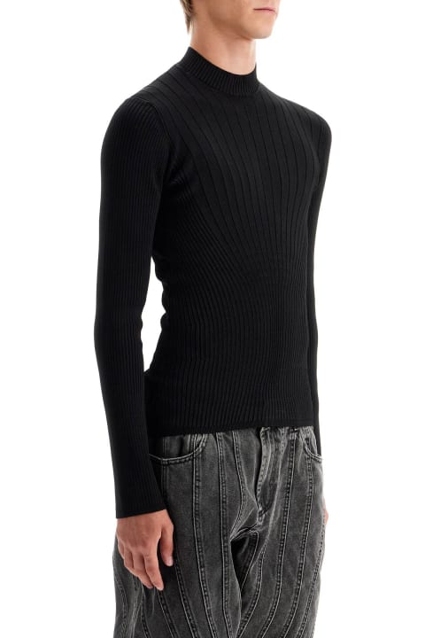 Mugler Clothing for Men Mugler Fitted Long-sleeved Top