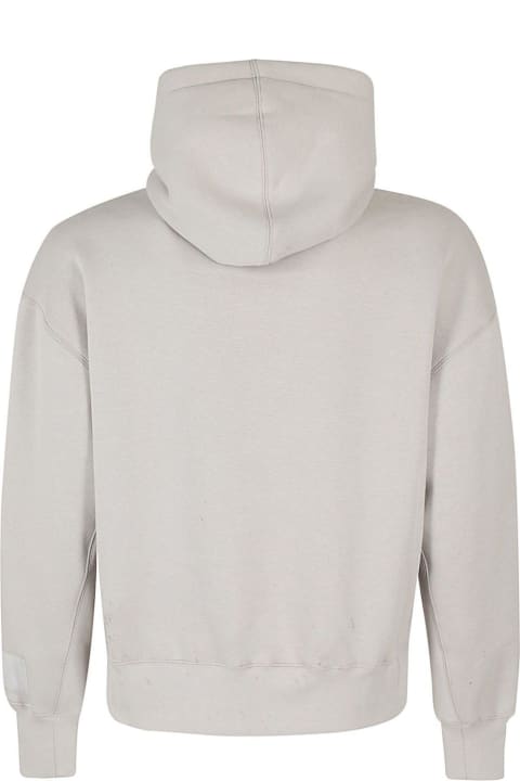 Ami Alexandre Mattiussi Fleeces & Tracksuits for Women Ami Alexandre Mattiussi Long Sleeved Drawstring Hoodie