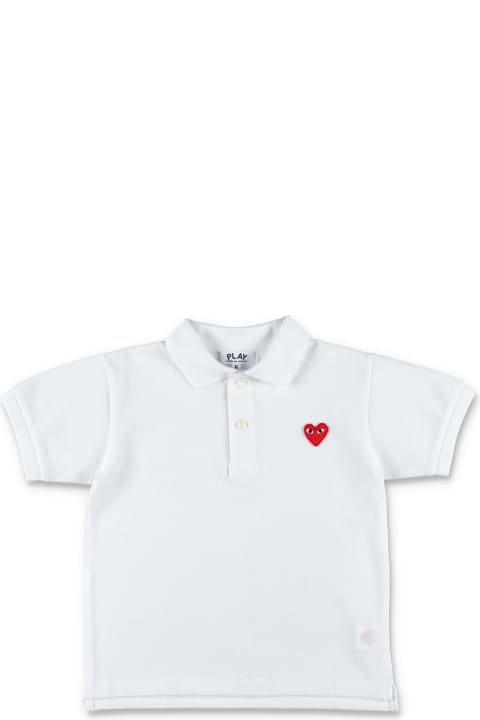Red Heart Patch Polo Shirt