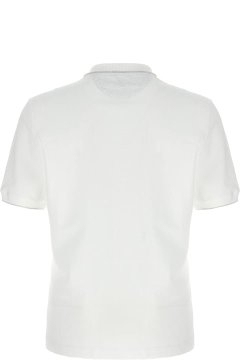 Fashion for Men Brunello Cucinelli Logo Piqué Polo Shirt