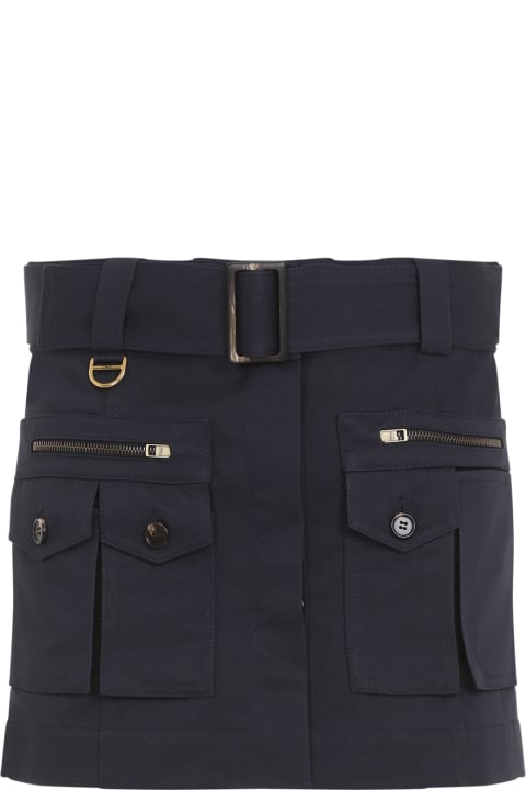 Chloé Skirts for Women Chloé Cotton Mini Skirt