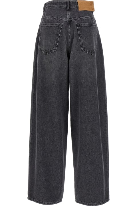 Jeans for Women MM6 Maison Margiela Raw Denim Trousers