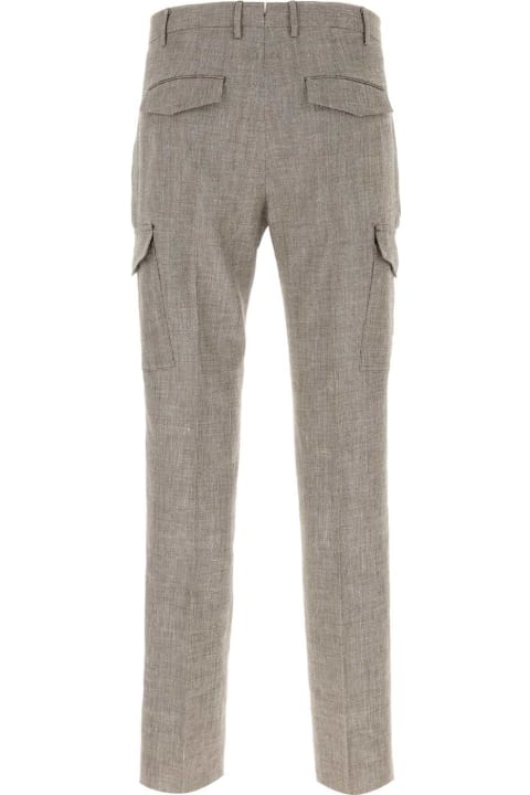 PT01 Pants for Men PT01 Two-tone Wool Blend Pant