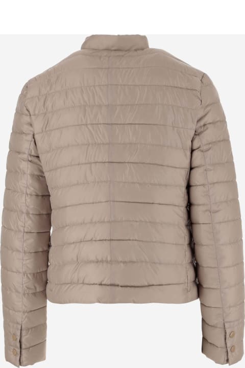 Aspesi Coats & Jackets for Women Aspesi Band-collared Padded Jacket