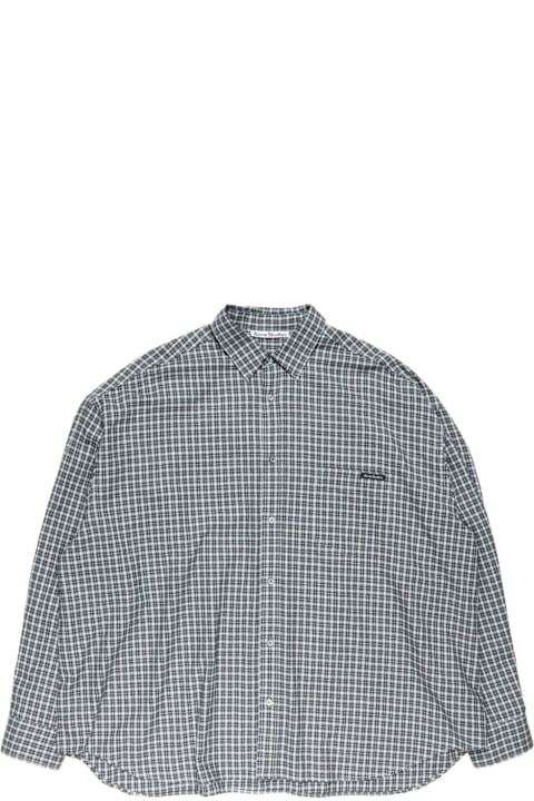 أدوات منزلية Acne Studios Checked Cotton Shirt