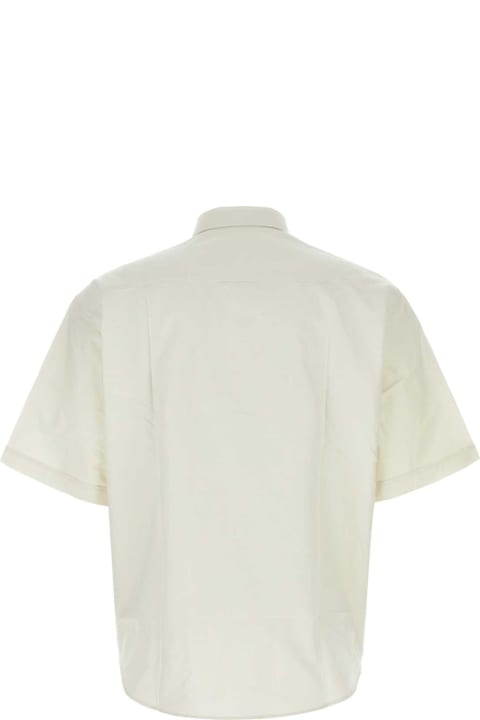 Ami Alexandre Mattiussi for Men Ami Alexandre Mattiussi Ivory Oxford Craie Shirt
