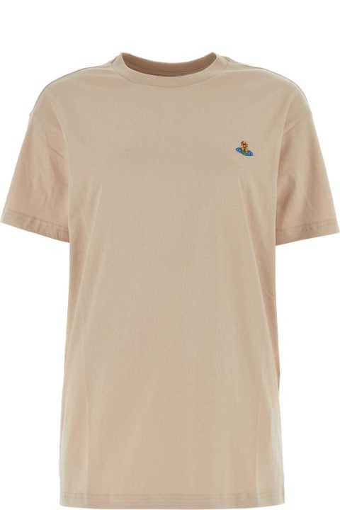 Fashion for Women Vivienne Westwood Sand Cotton T-shirt