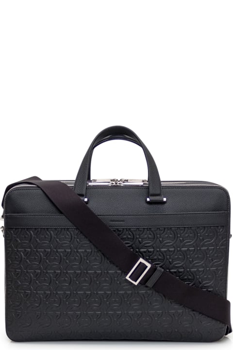 Bags for Men Ferragamo Gancini Business Bag