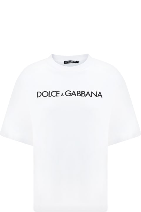 Dolce & Gabbana Clothing for Women Dolce & Gabbana T-shirt With Logo