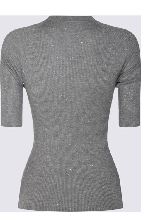 Homeware Brunello Cucinelli Grey Wool Knitwear
