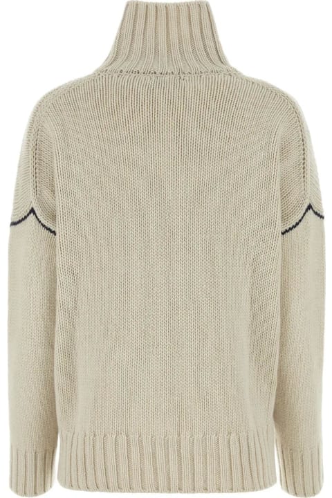 Woolrich Fleeces & Tracksuits for Women Woolrich Sand Wool Sweater
