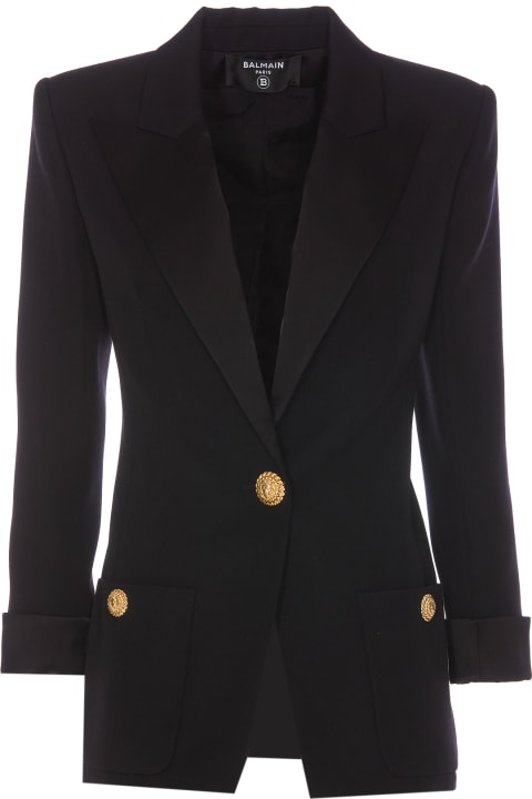 Balmain Coats & Jackets for Women Balmain Fitted Collection Jacket