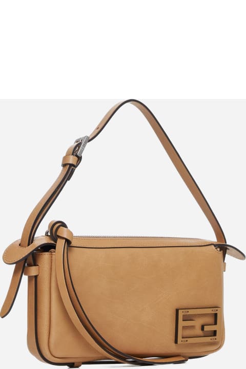 حقائب توتي لـ السيدات Fendi Simply Mini Leather Bag