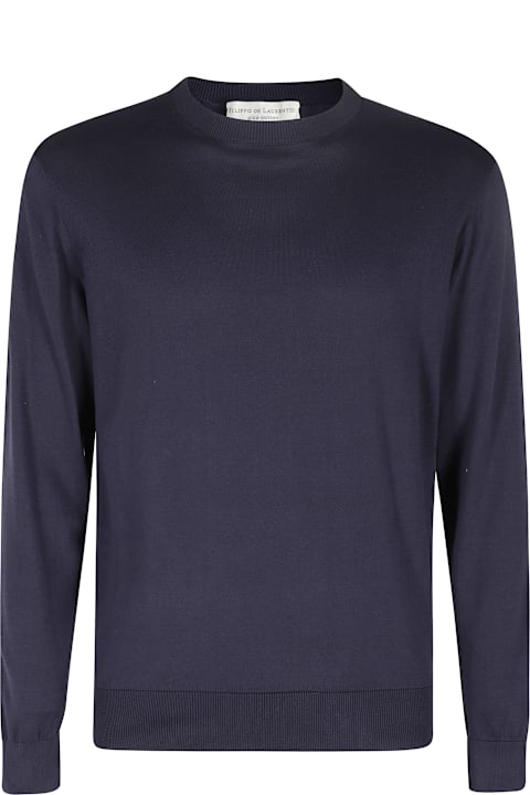 Filippo De Laurentiis Clothing for Men Filippo De Laurentiis Gcollo Cotone 1filo