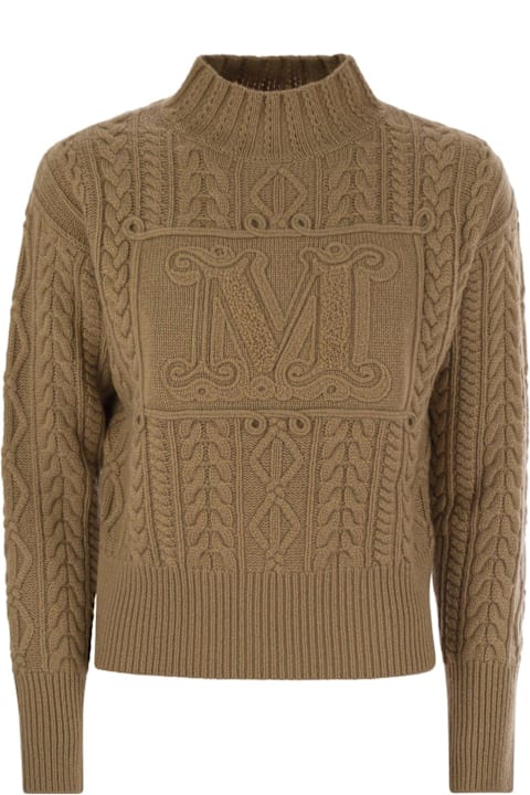 Max Mara الملابس لـ السيدات Max Mara Miranda Crewneck Knit Jumper