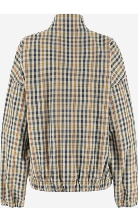 DARKPARK Clothing for Women DARKPARK Cotton Jacket With Check Pattern