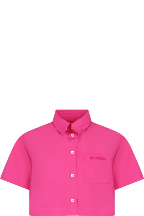 أدوات منزلية Max&Co. Fuchsia Shirt For Girl With Logo