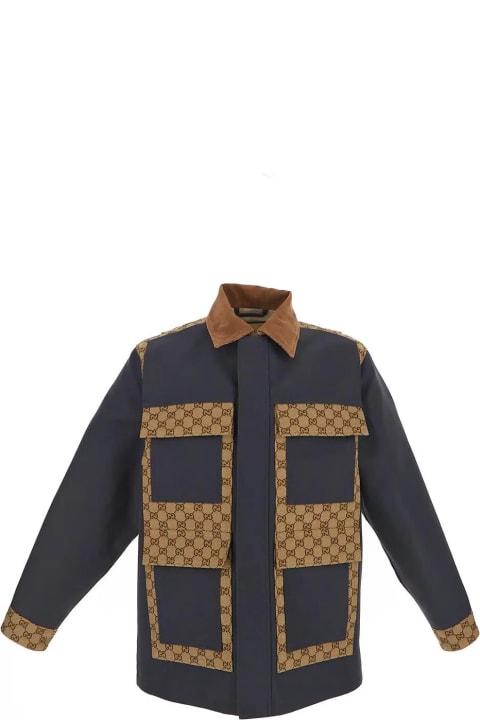 Cotton Gg Supreme Jacket