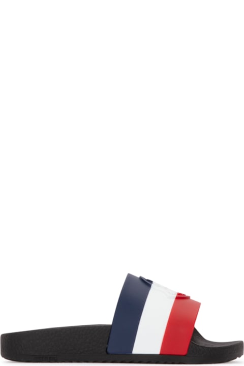Moncler Shoes for Girls Moncler Petit Basile Slides Shoes
