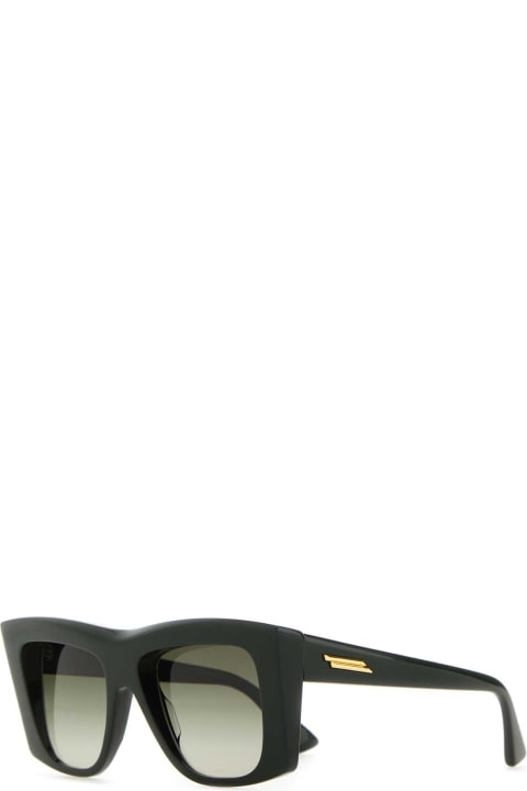 Bottega Veneta for Women Bottega Veneta Black Acetate Sunglasses