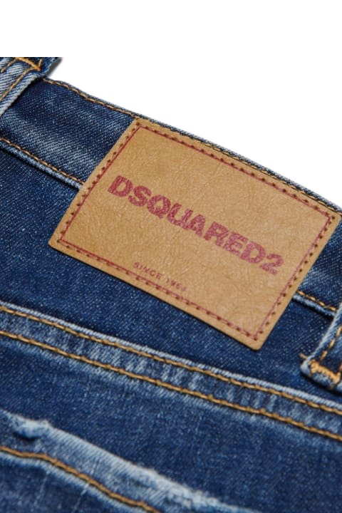Dsquared2 for Kids Dsquared2 D2p465f Denim Shorts