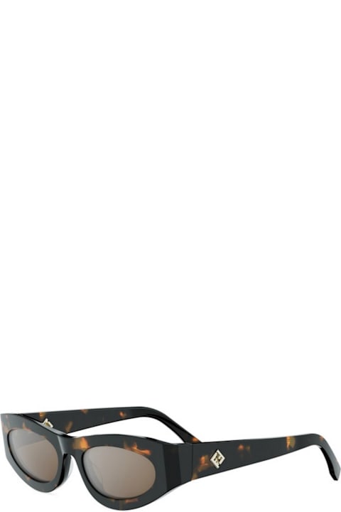 Fendi Eyewear for Kids Fendi Eyewear Fendi Fe40177u Ff Diamonds 56g Havana Sunglasses