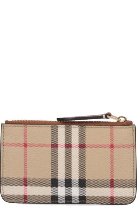 Homeware Burberry 
check
 Zip Purse