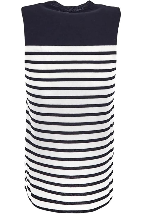 SEMICOUTURE for Women SEMICOUTURE Striped Sleeveless Knit