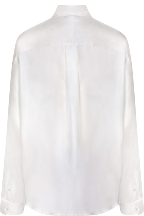 Pierre-Louis Mascia Topwear for Women Pierre-Louis Mascia Aloe Organic White/multicolor Shirt