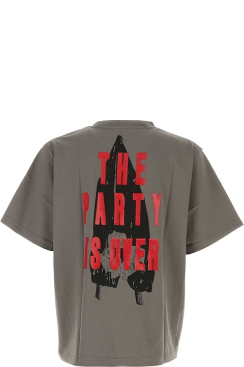 1989 Studio for Women 1989 Studio Dark Grey Cotton Party T-shirt