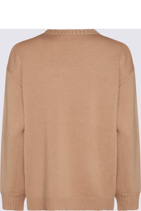 سترات لـ السيدات Max Mara Beige Wool Fido Knitwear