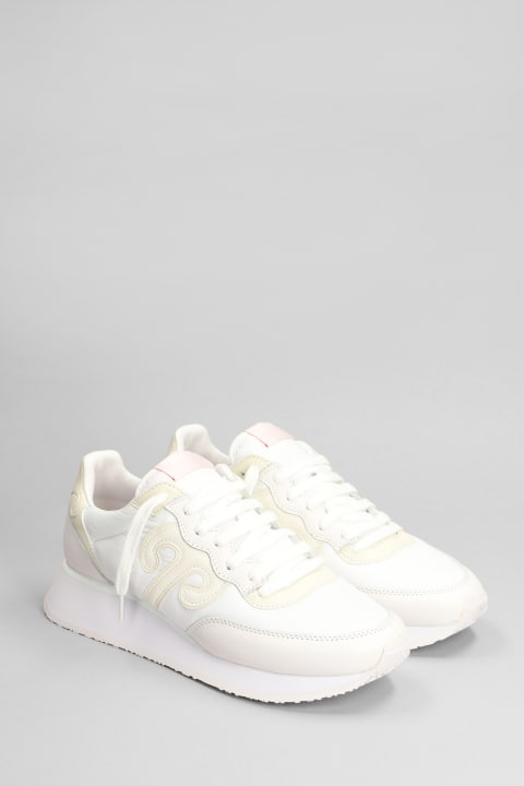 Master M 351 Sneakers In White Synthetic Fibers